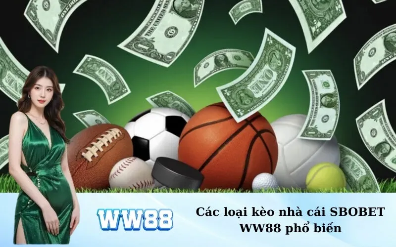 Các loại kèo nhà cái SBOBET WW88 phổ biến