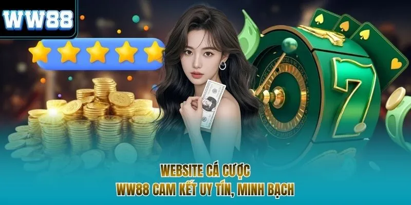 Website cá cược WW88 cam kết uy tín, minh bạch